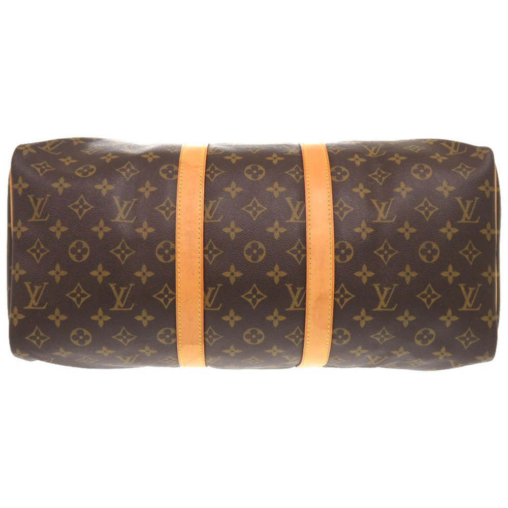 LOUIS VUITTON Brown Monogram Keepall 45 Boston Bag - Picture 3 of 10